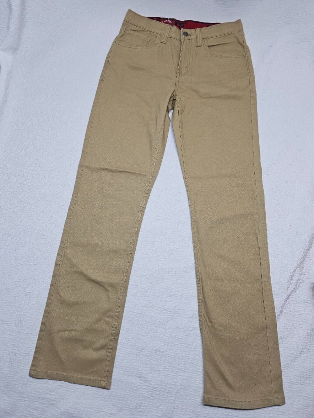 Levi's Boys 511 Comfort Slim Fit  Stretch Adjustable Waist Twill Pant Size 16